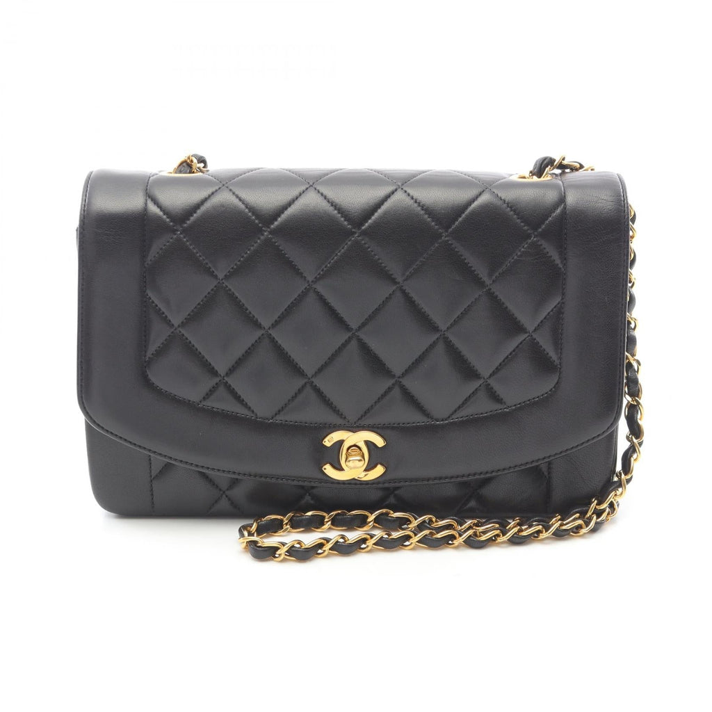Chanel Matelasse Diana Flap Lambskin Shoulder Bag