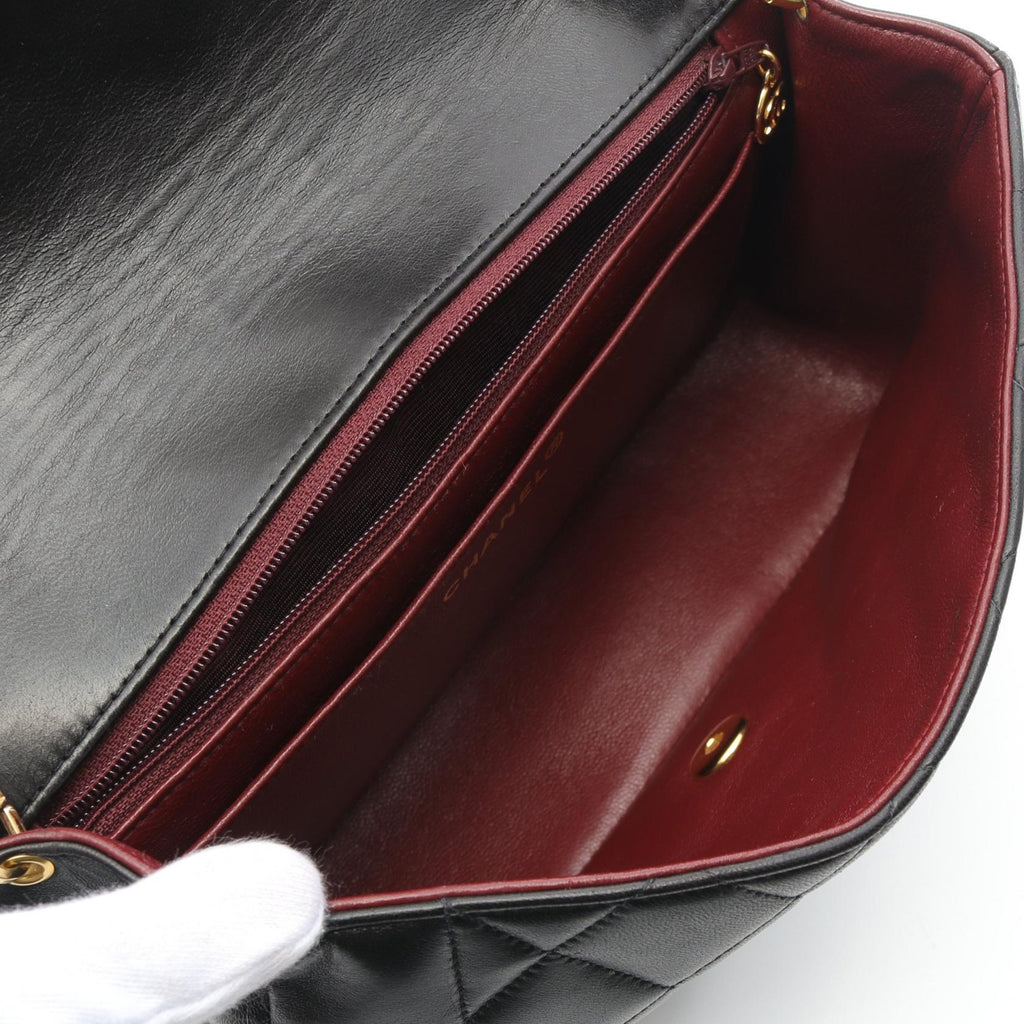 Chanel Matelasse Diana Flap Lambskin Shoulder Bag