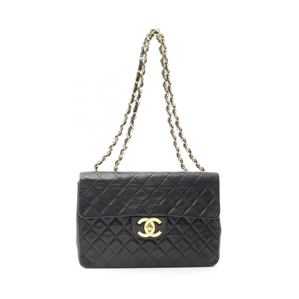 Chanel Deauville Lambskin Shoulder Bag