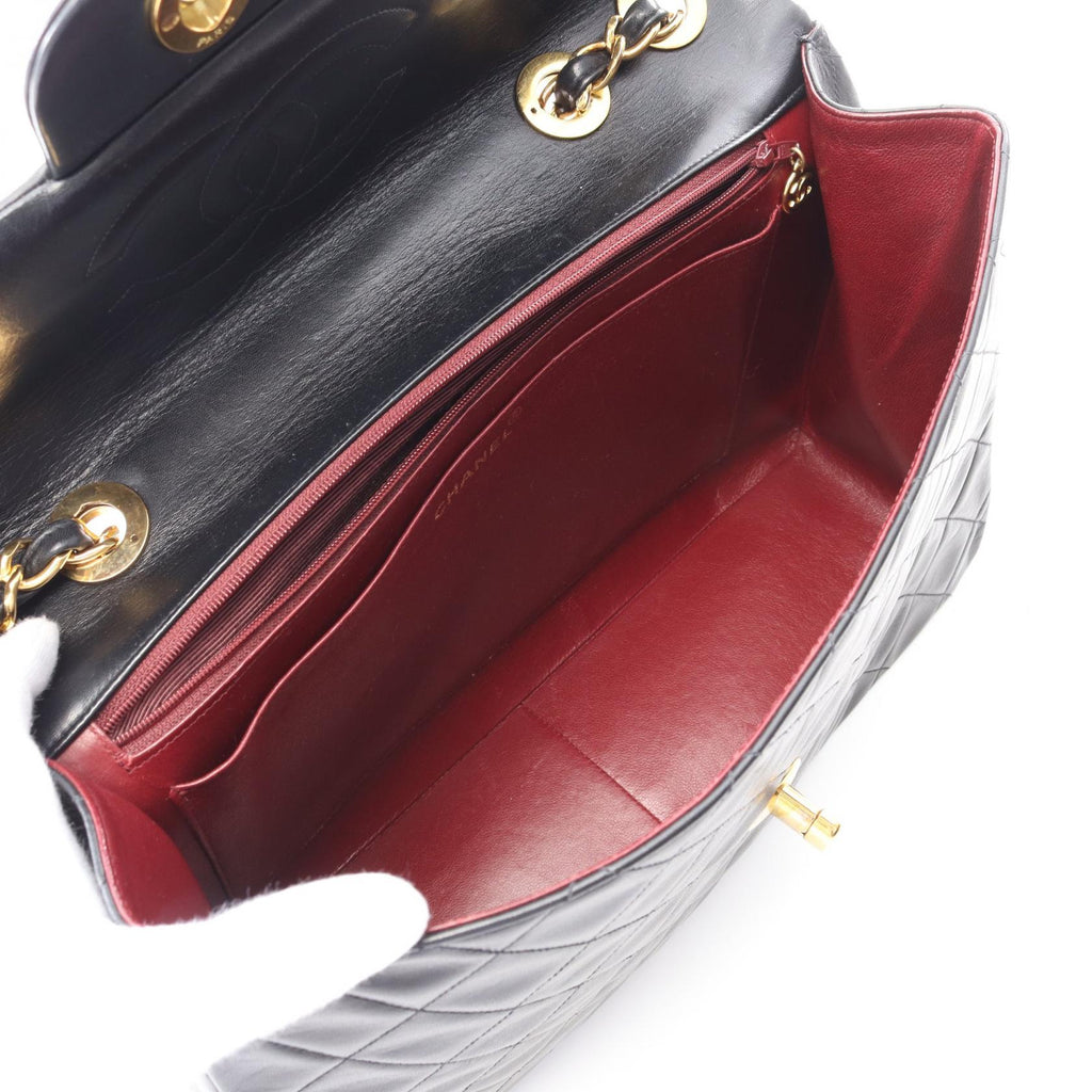 Chanel Deauville Lambskin Shoulder Bag