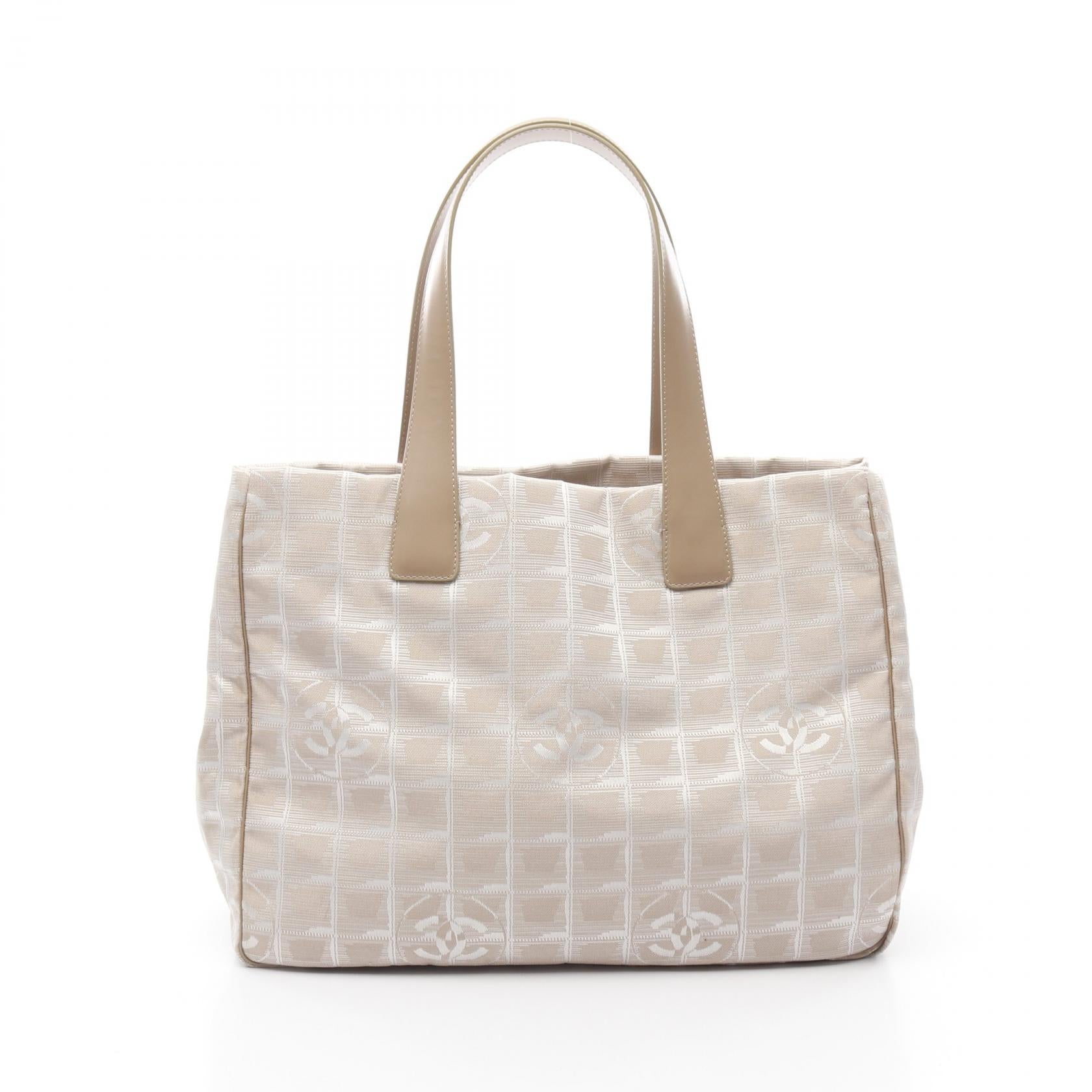 Chanel New Travel Line Nylon Canvas Tote Bag