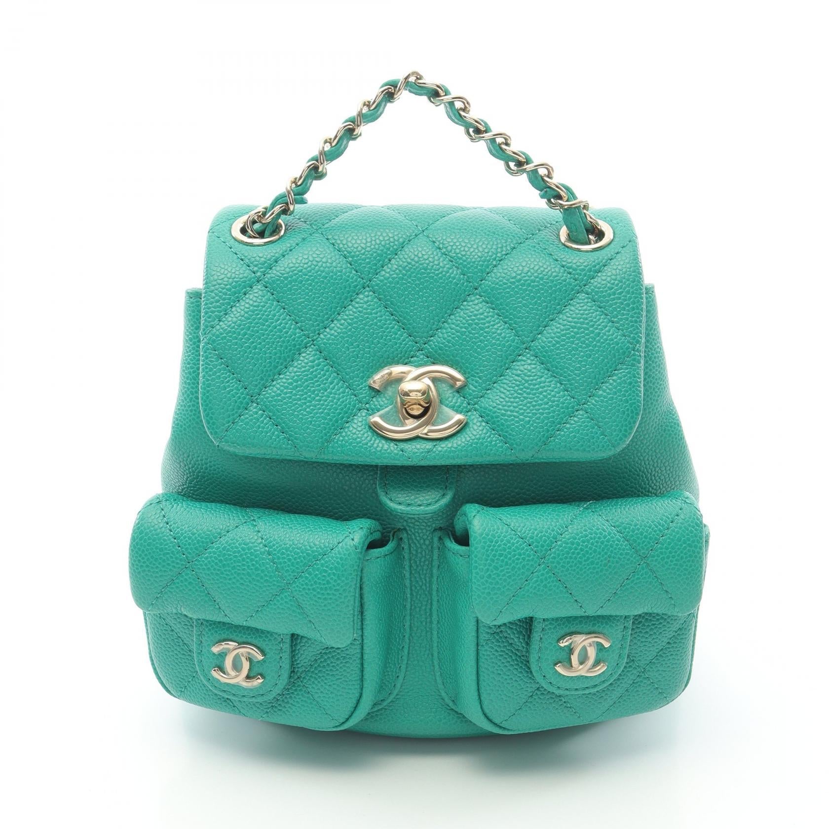 Chanel Matelasse Caviar Skin Backpack