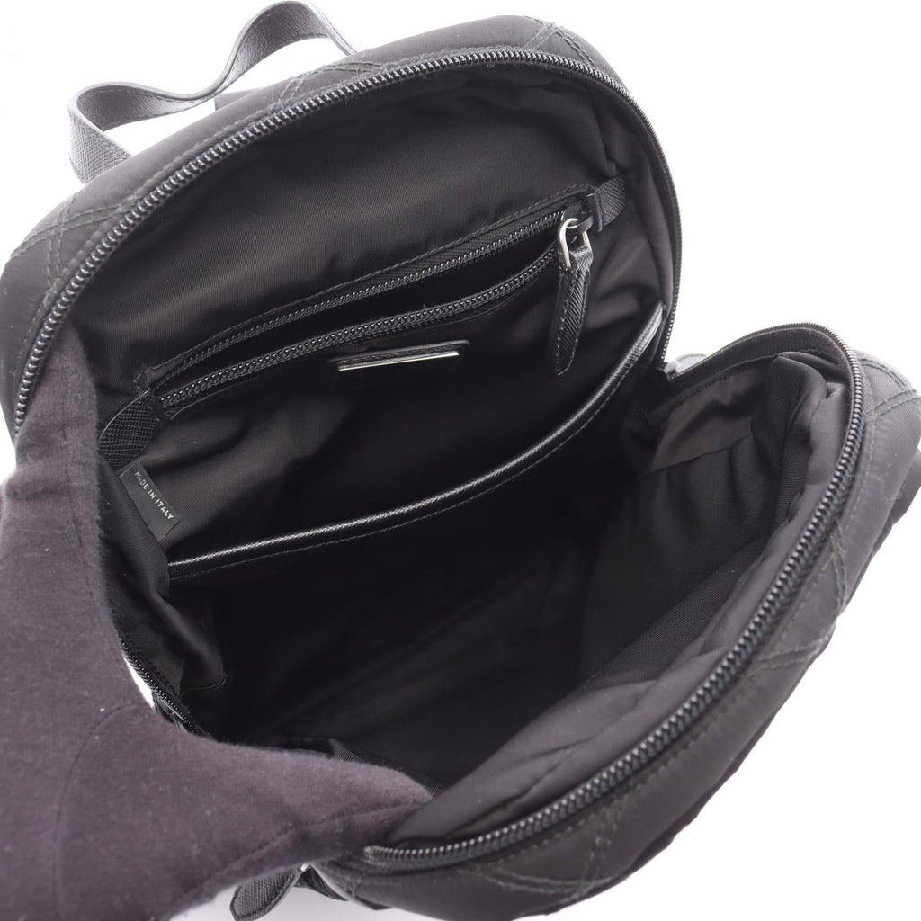 Prada Nylon Leather Backpack
