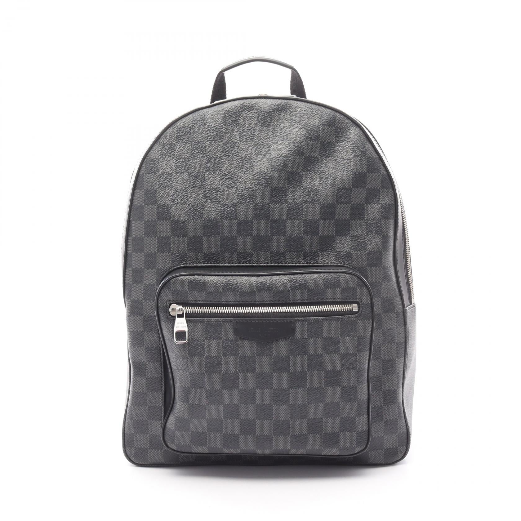 Louis Vuitton Josh Damier Graphite Coated Canvas Backpack