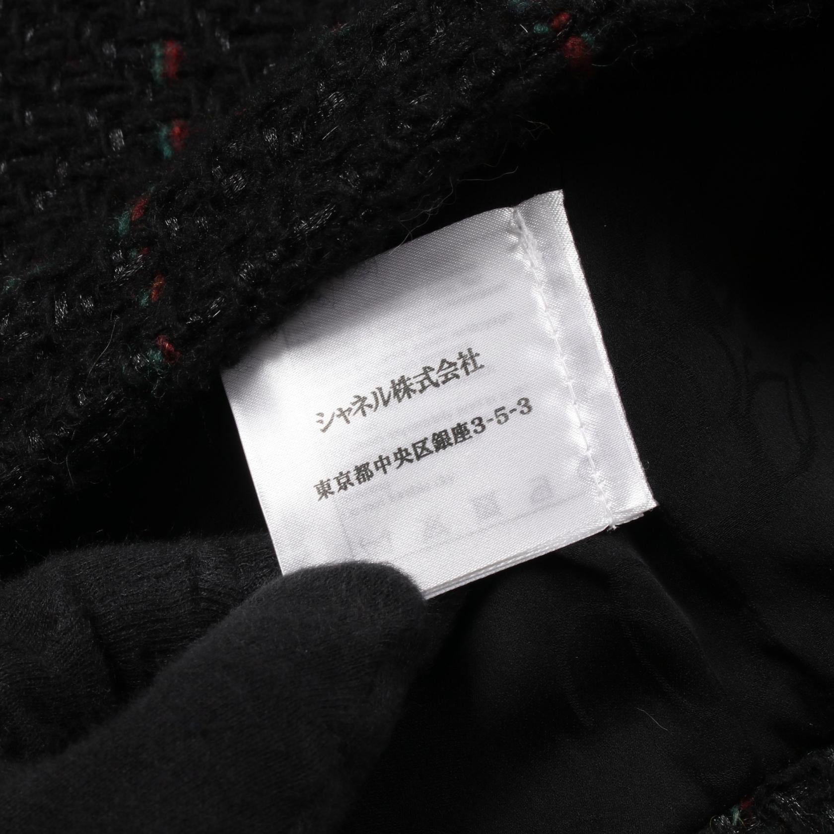 Chanel Coco Mark Button Wool Outerwear