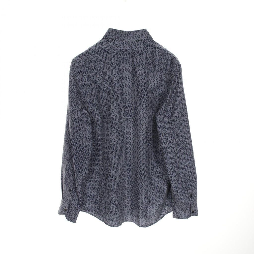 Fendi Zucca Calligraphy Silk Top