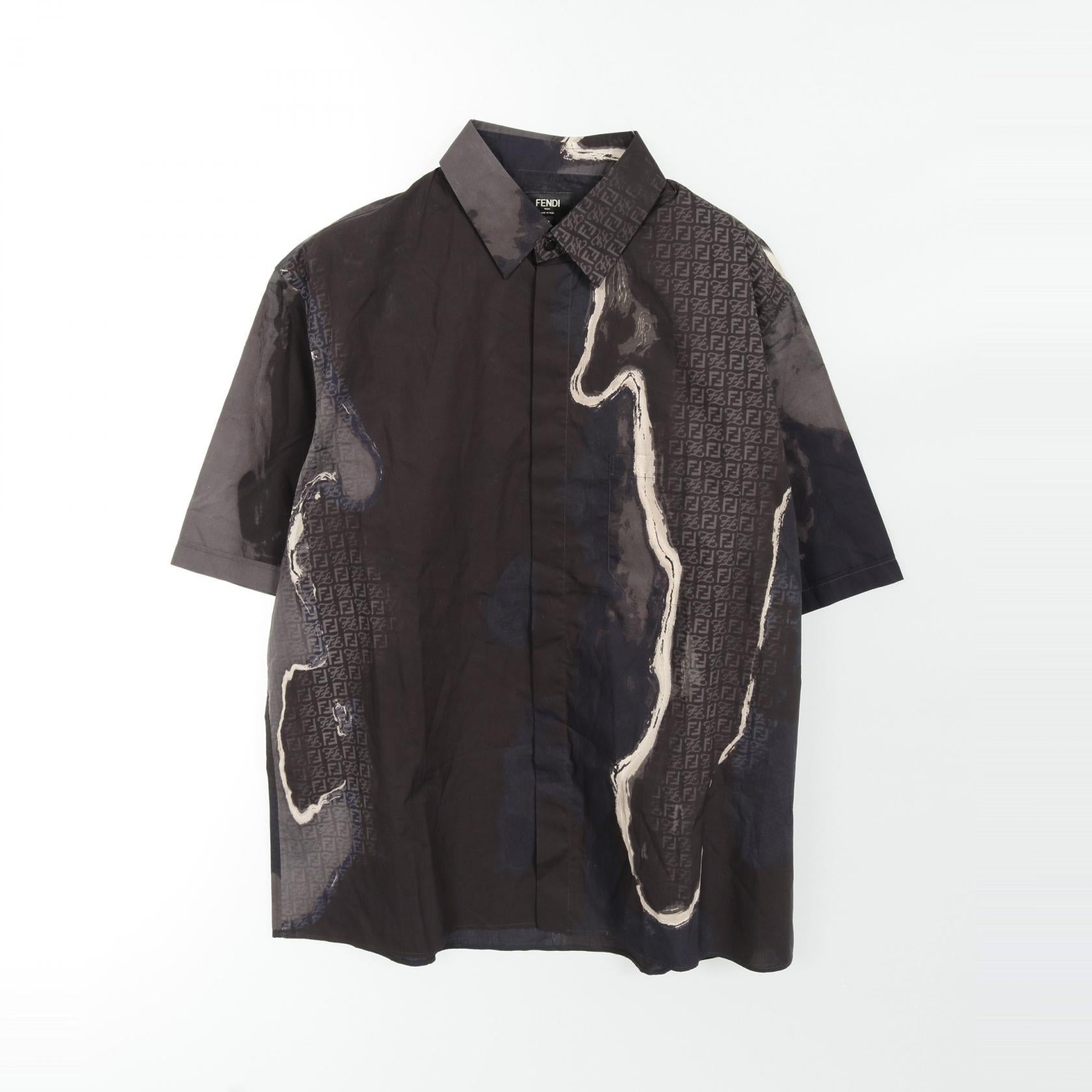 Fendi FF Calligraphy Cotton Top