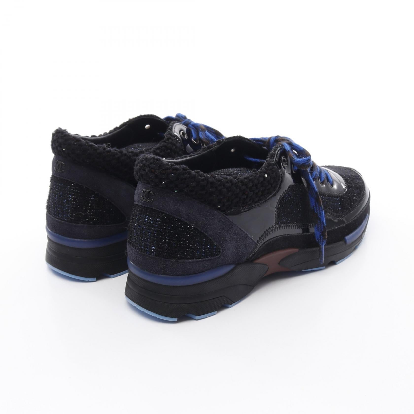 Chanel Patent Leather Sneaker