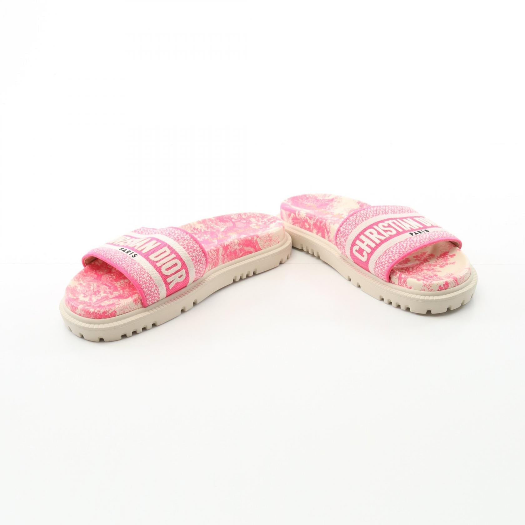 Dior Canvas Sandals
