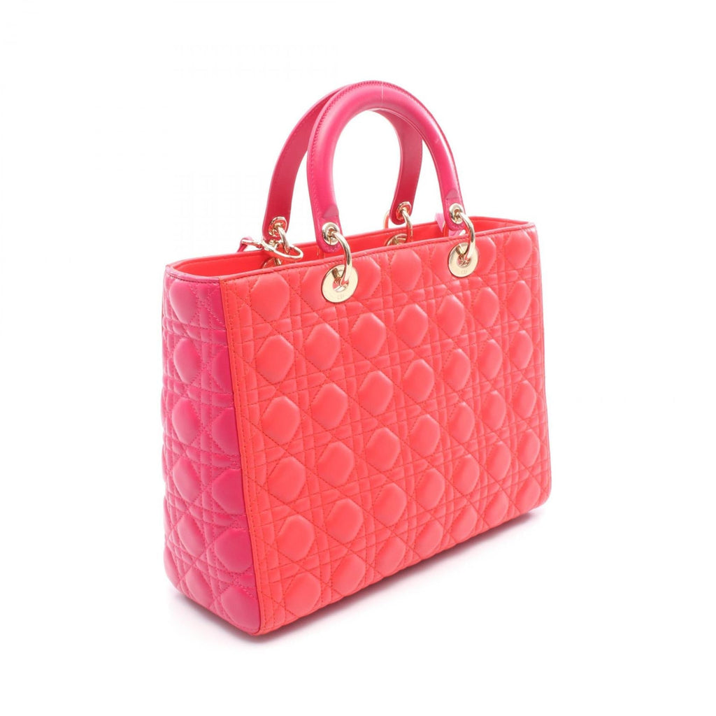 Dior Lady Dior Leather Handbag