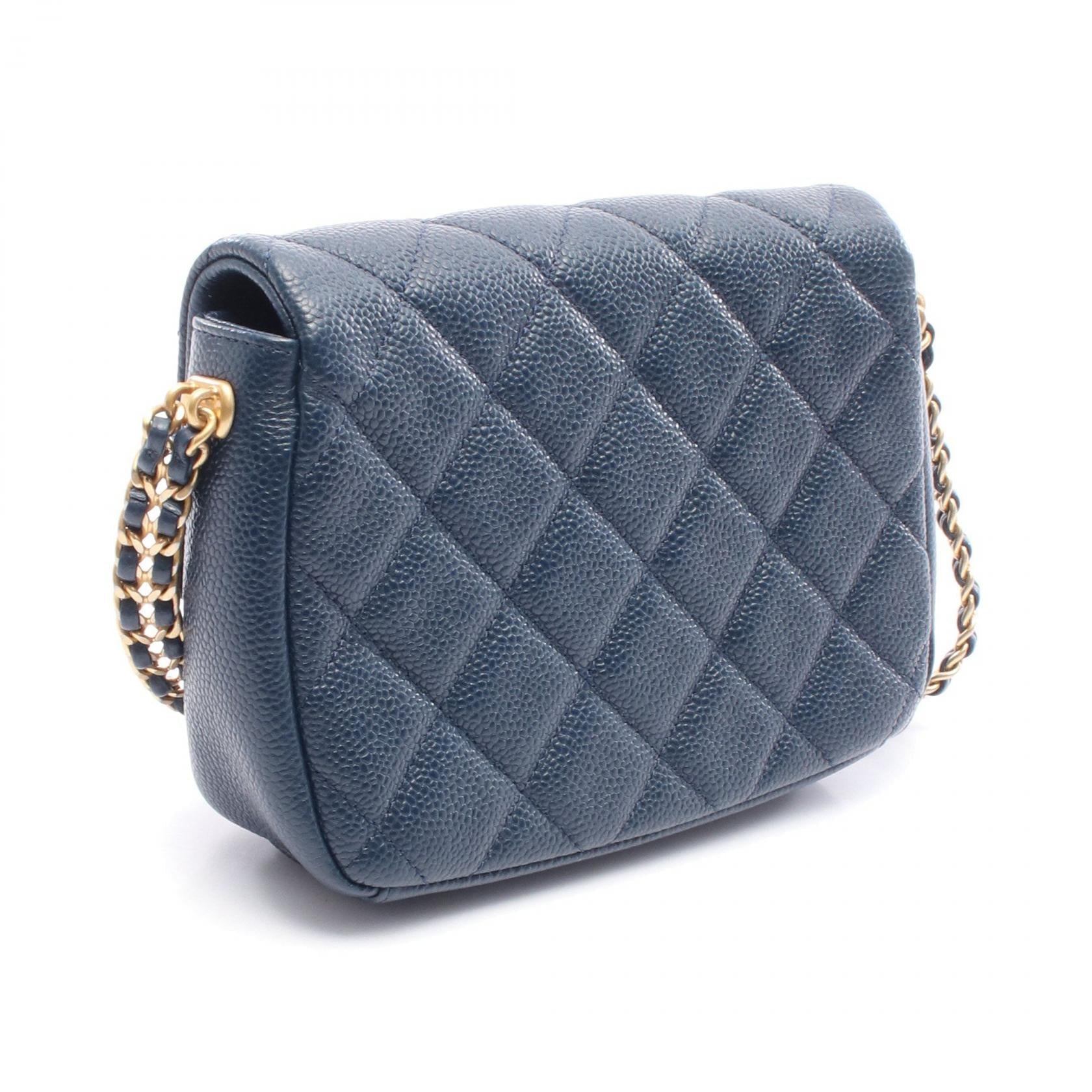 Chanel Matelasse Caviar Skin Shoulder Bag