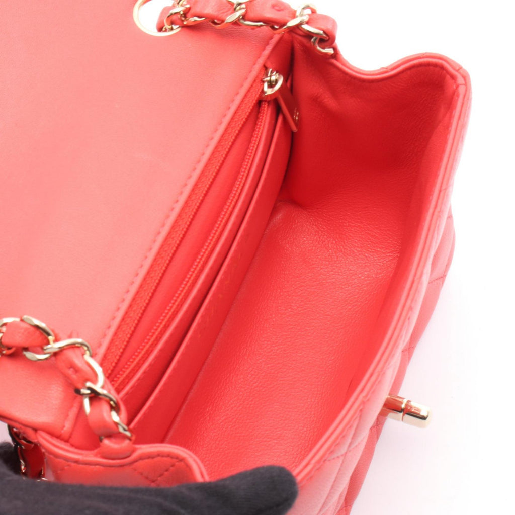Chanel Mini Matelassé Leather Shoulder Bag