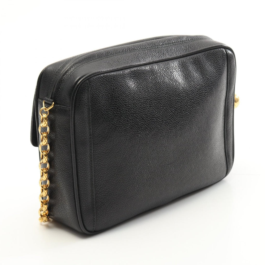 Chanel Coco Mark Caviar Skin Shoulder Bag
