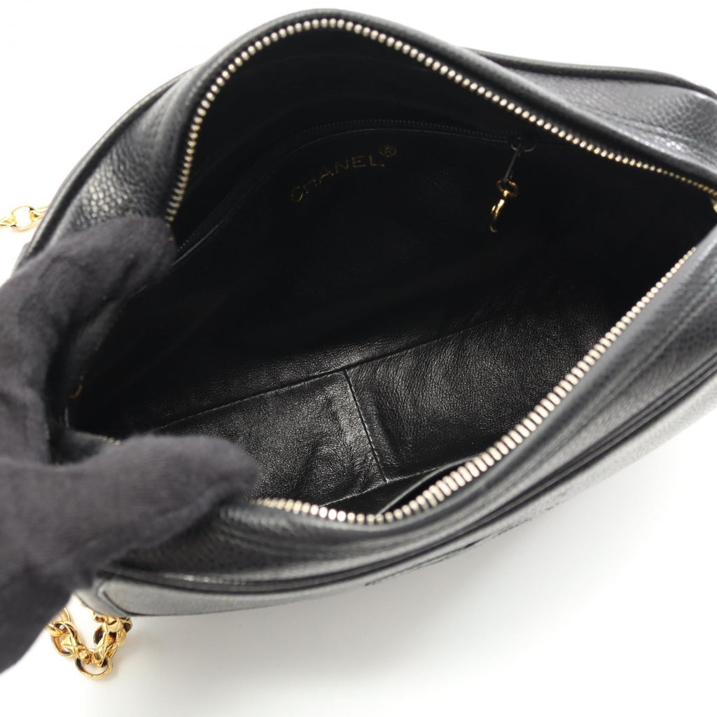 Chanel Coco Mark Caviar Skin Shoulder Bag