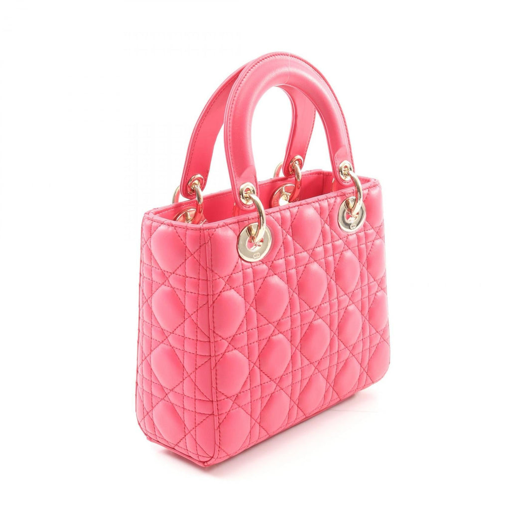Dior Lady Dior Cannage Calfskin Handbag
