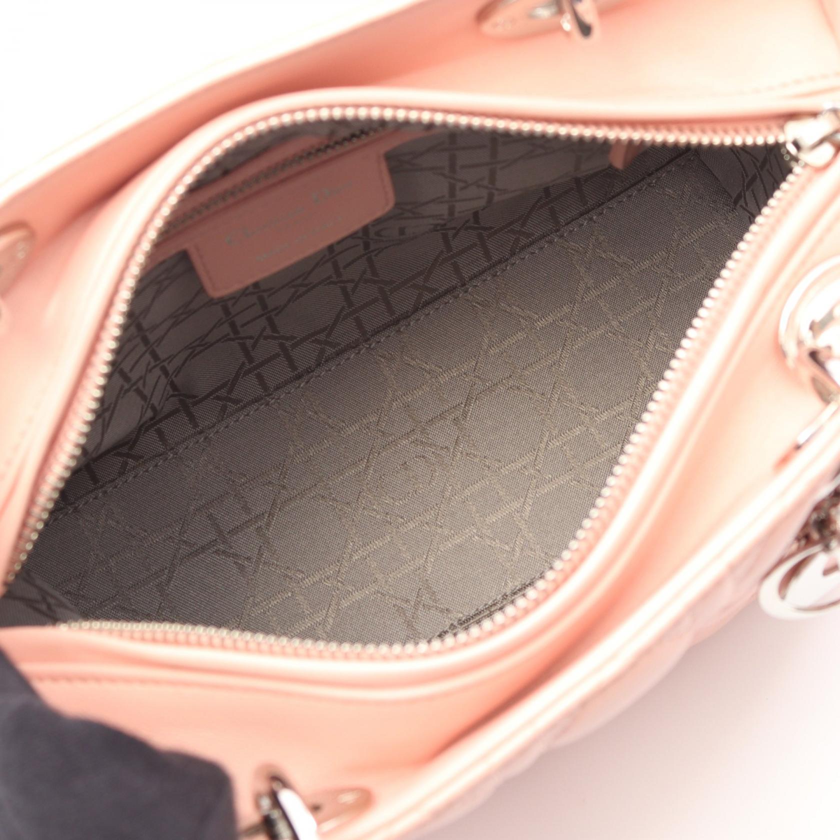 Dior LADY DIOR Leather Handbag