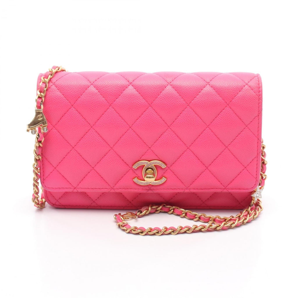 Chanel Matelassé Caviar Skin Shoulder Bag
