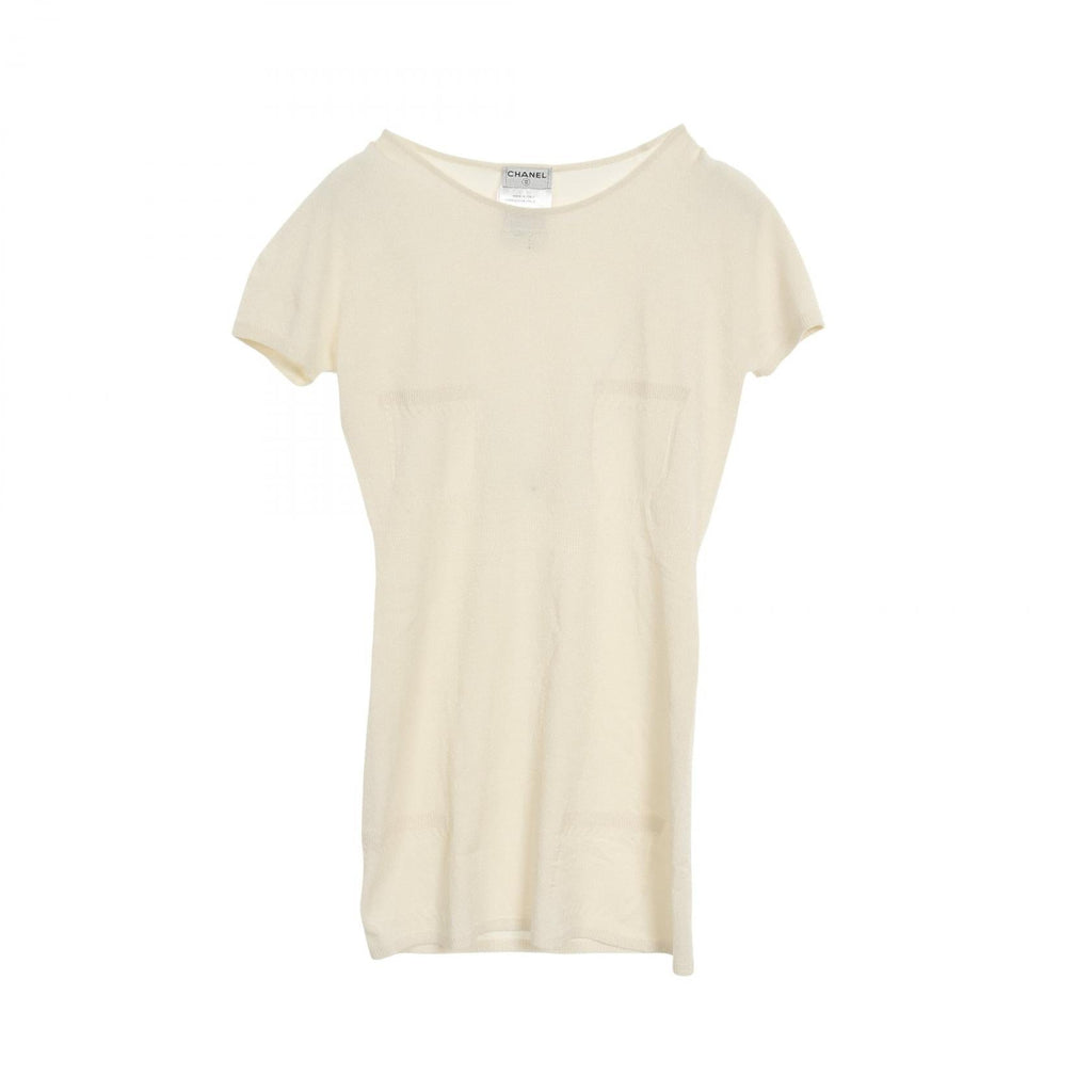 Chanel Coco Mark Rayon Knit Top