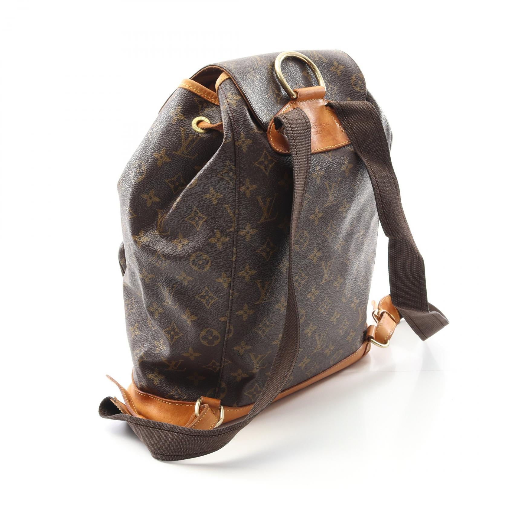 Louis Vuitton Monogram Coated Canvas Backpack