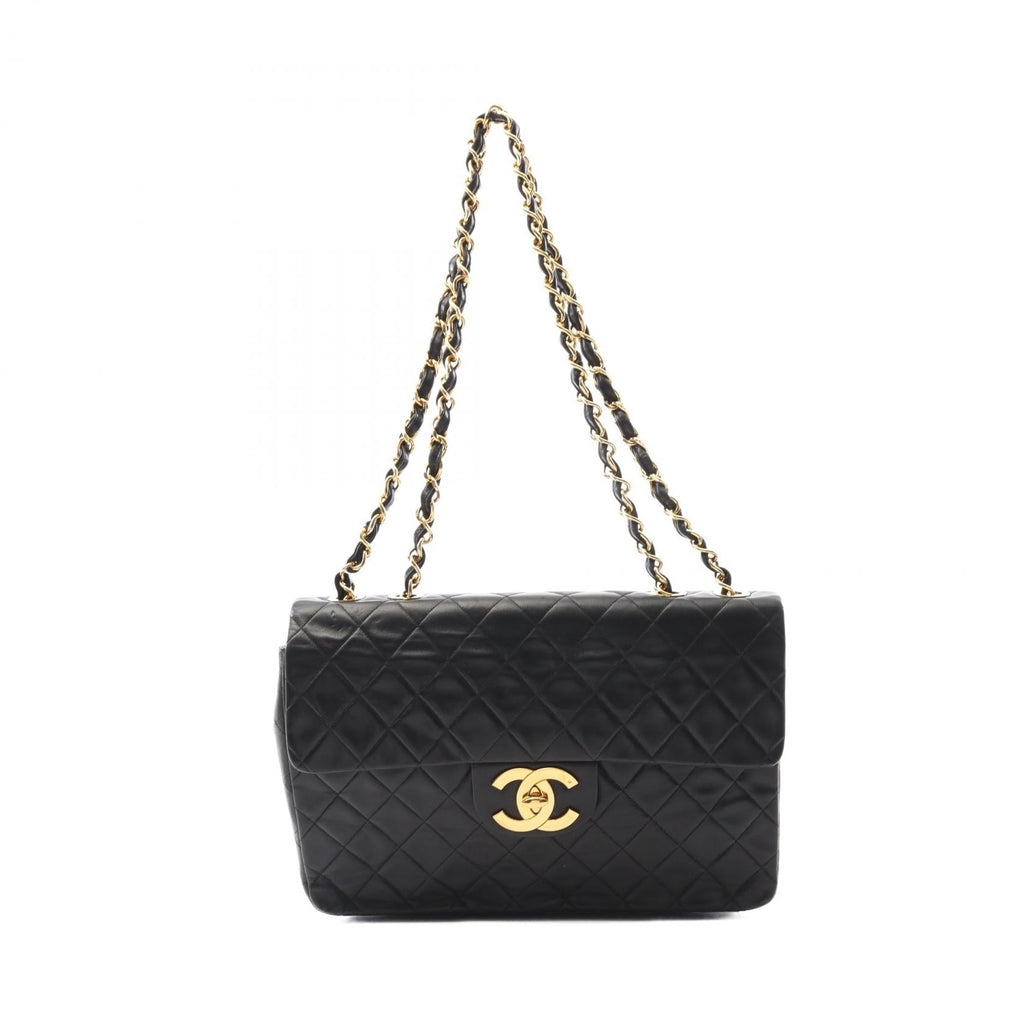 Chanel Deauville Lambskin Shoulder Bag