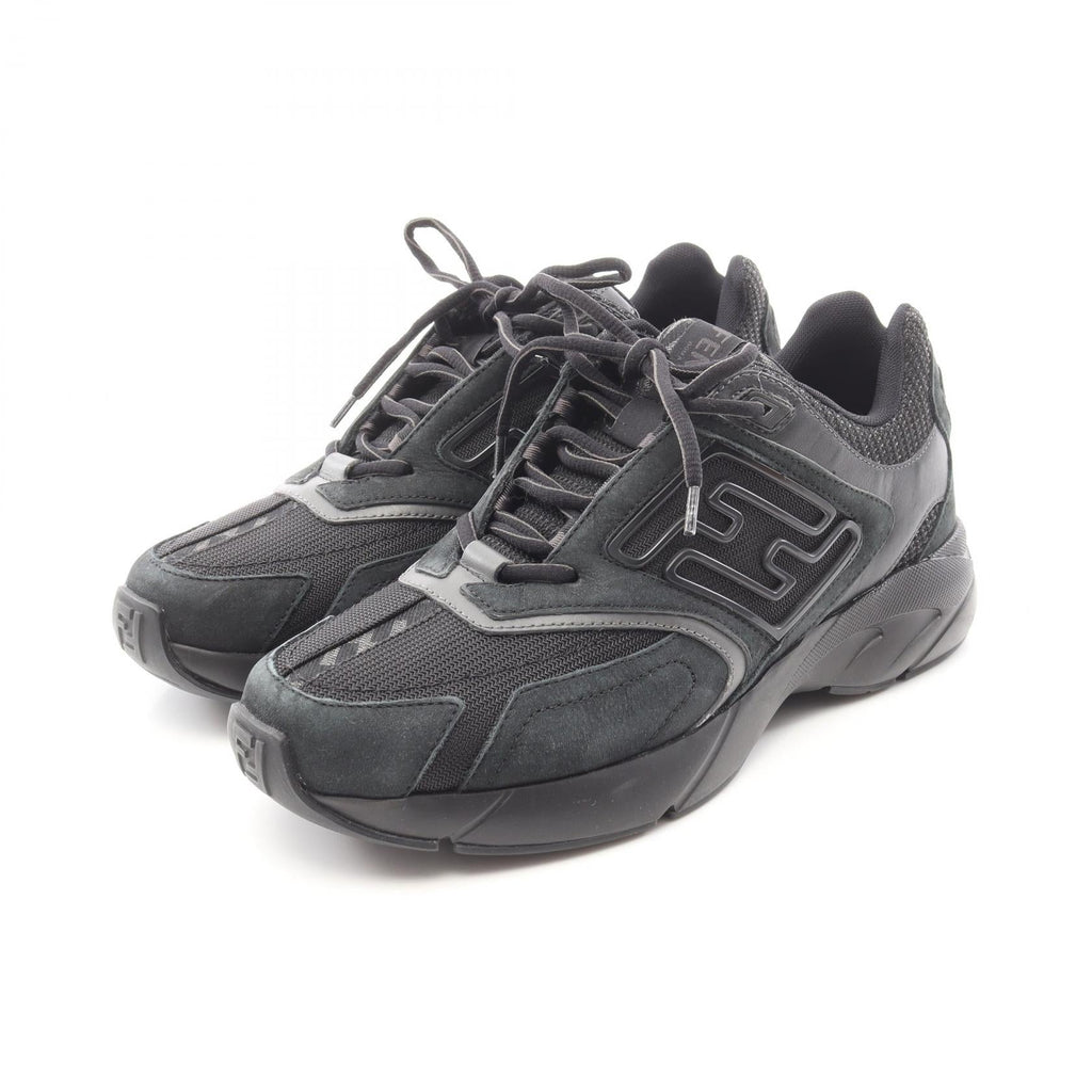 Fendi FASTER Suede Fabric Sneakers