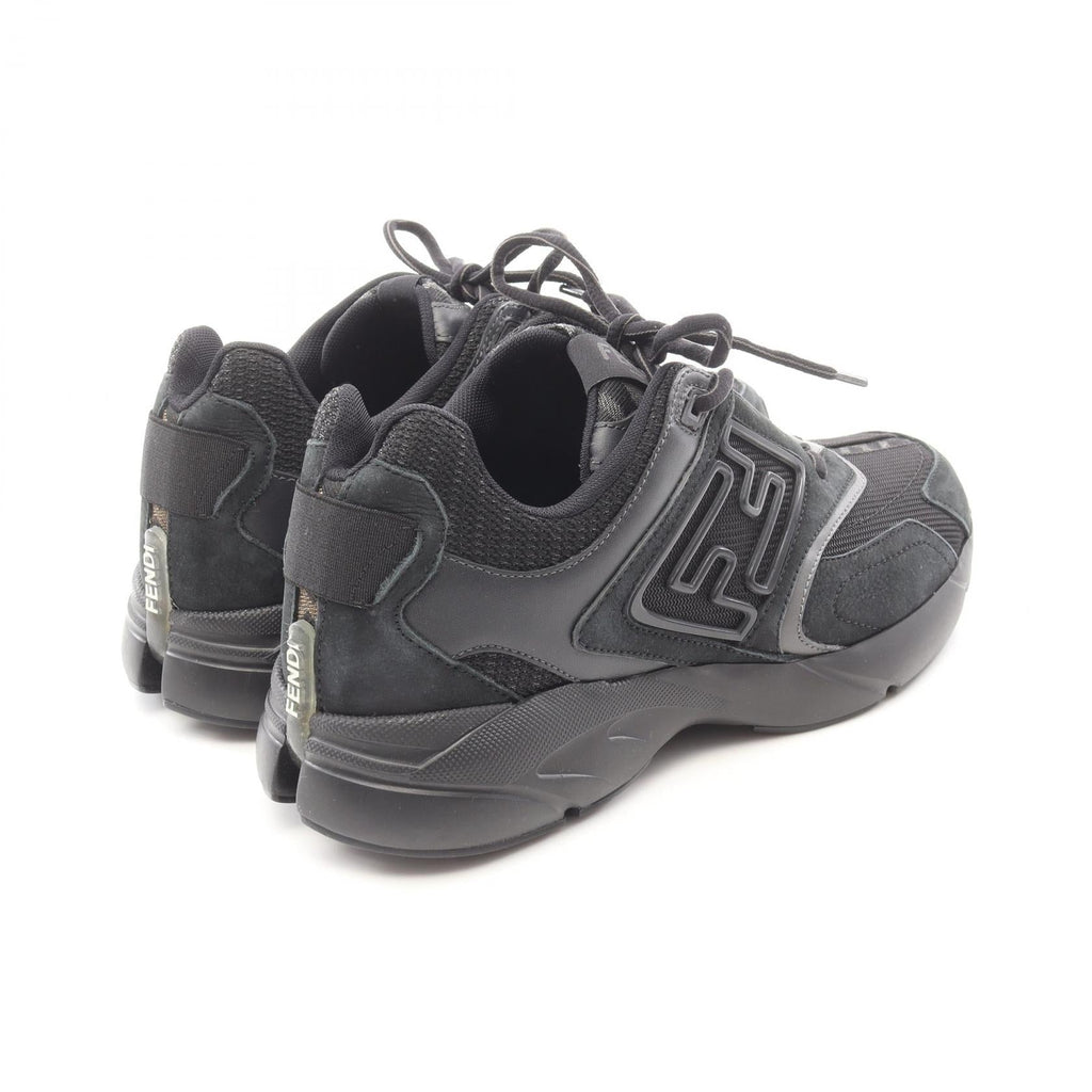 Fendi FASTER Suede Fabric Sneakers