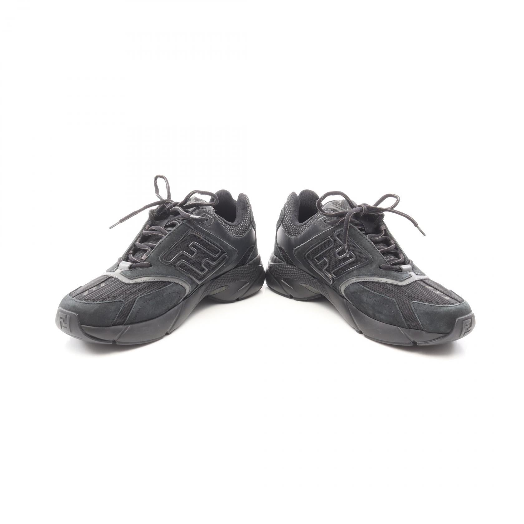 Fendi FASTER Suede Fabric Sneakers