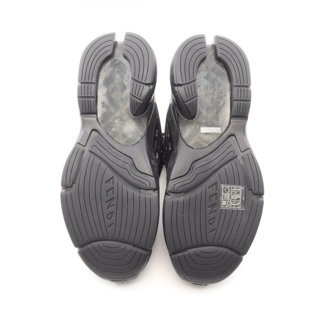 Fendi FASTER Suede Fabric Sneakers