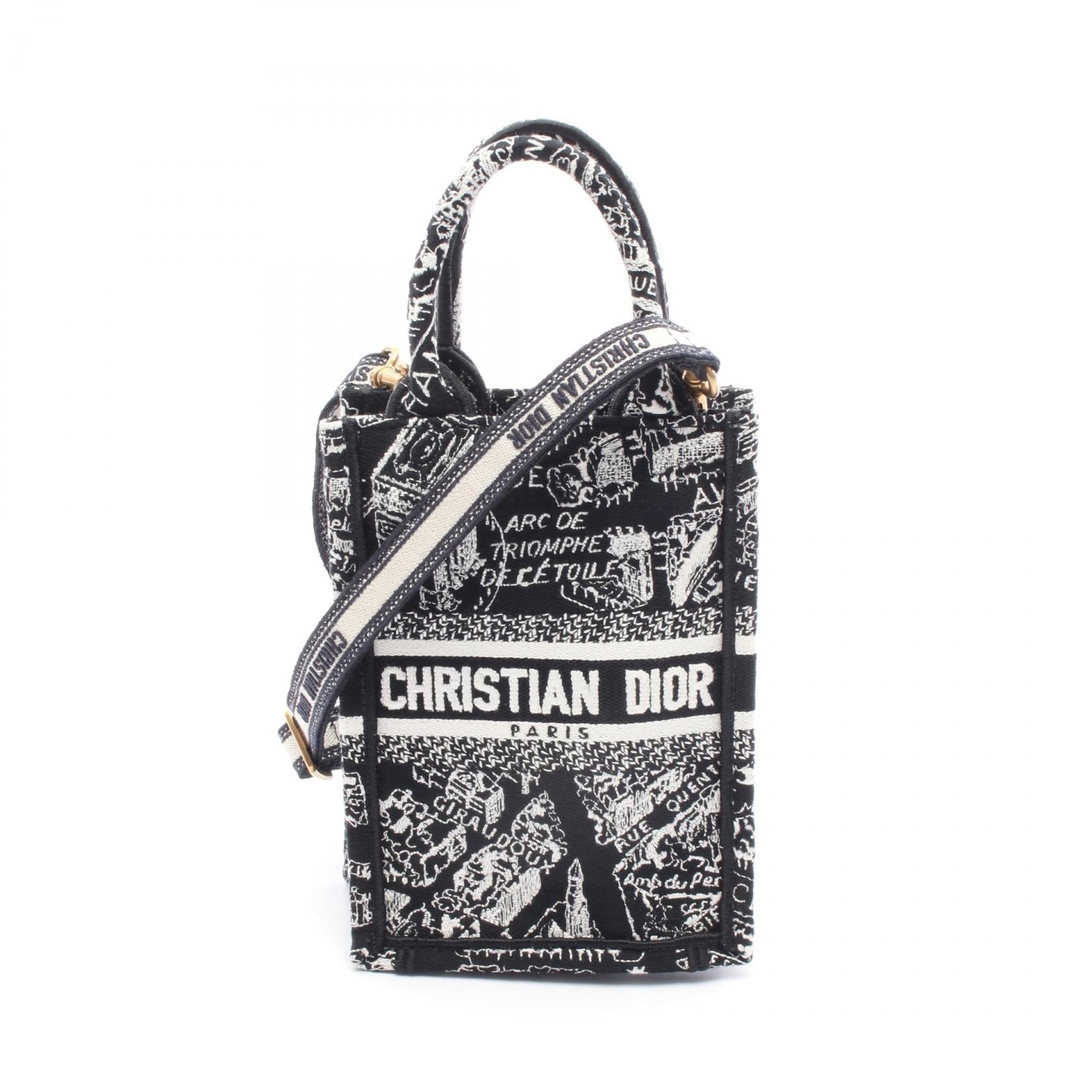 Dior BOOK TOTE Canvas 2way Bag