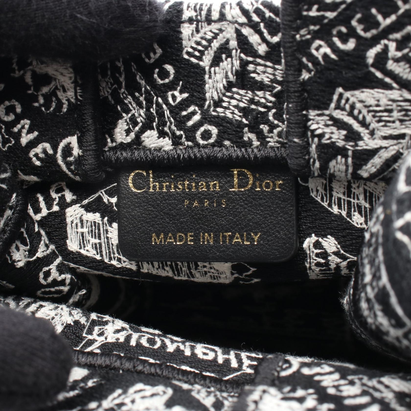 Dior BOOK TOTE Canvas 2way Bag
