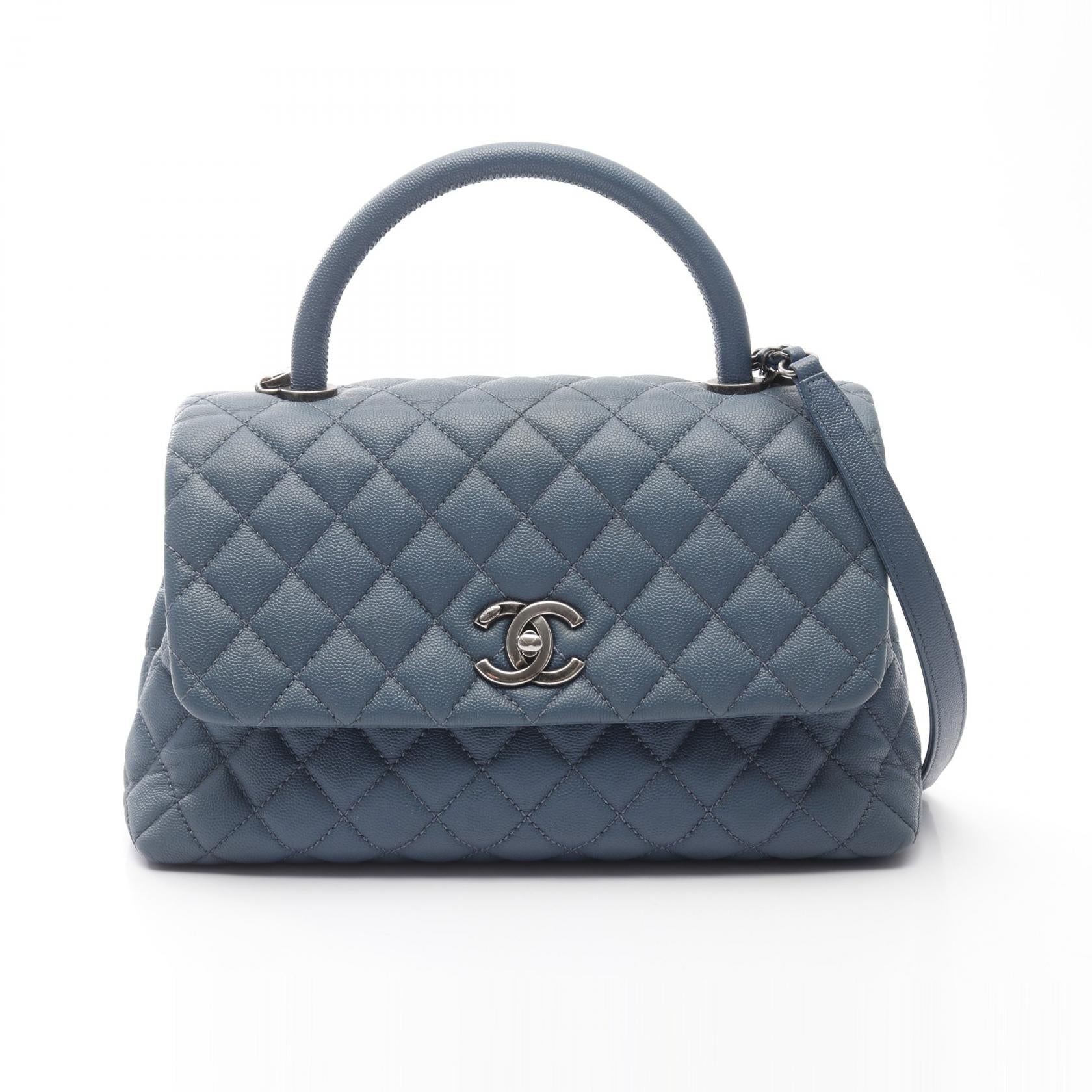 Chanel Coco Handle Caviar 2way Bag