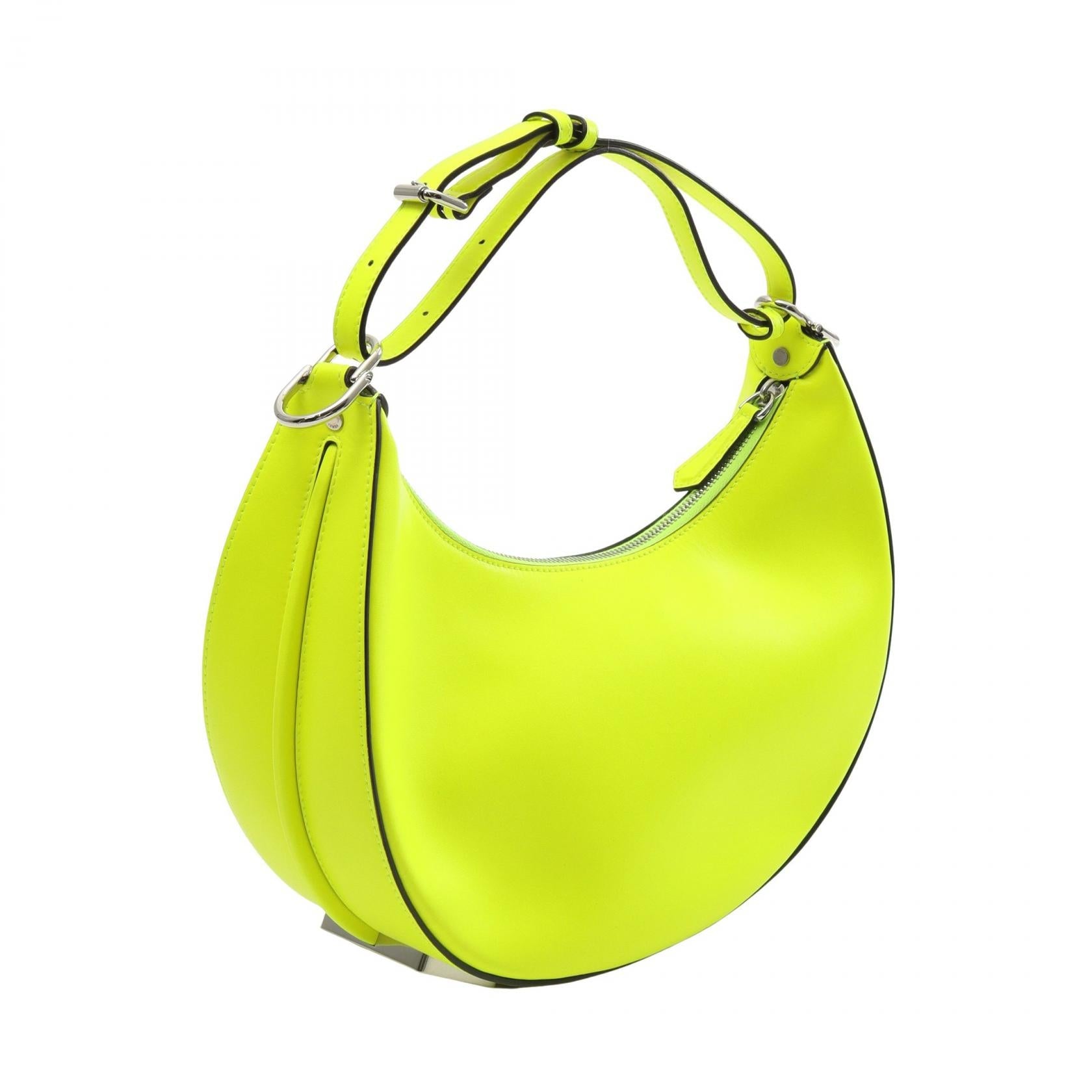 Fendi Graphy Leather Handbag