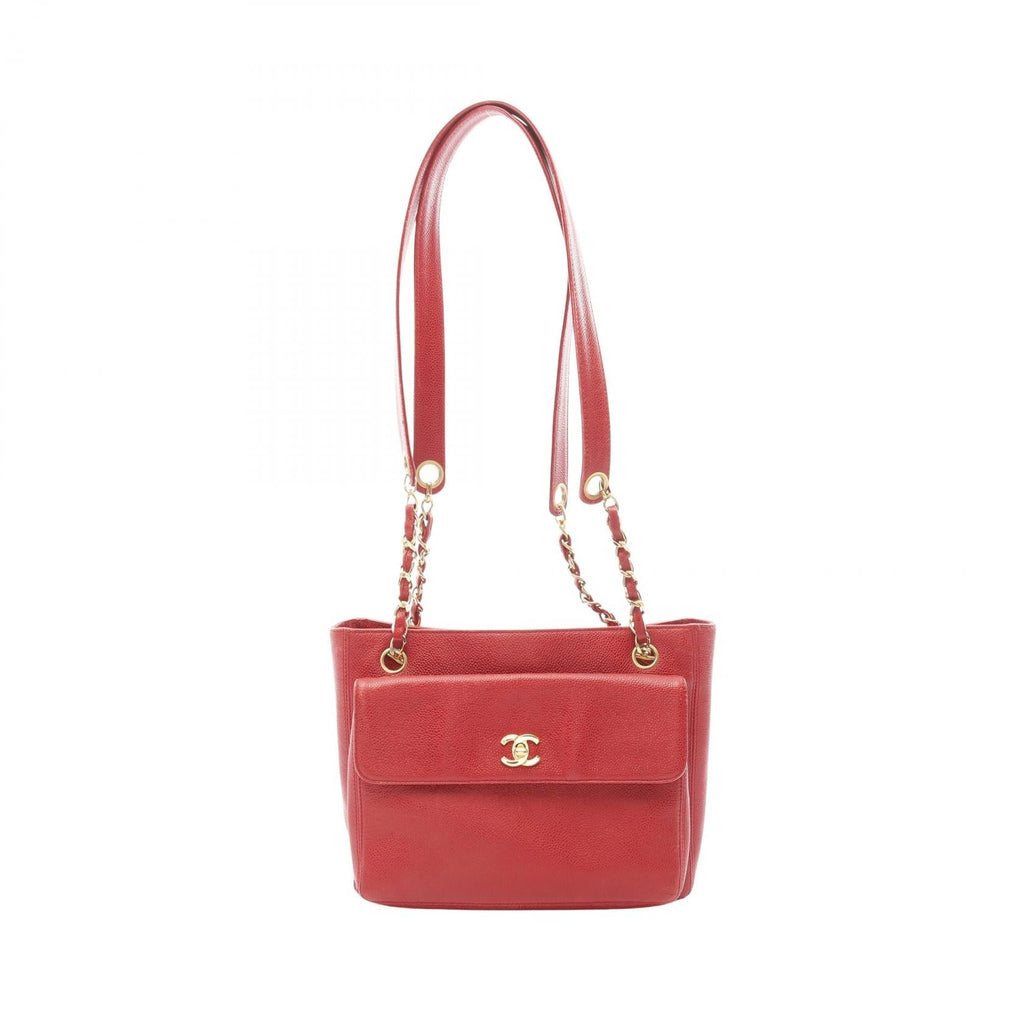 Chanel Coco Mark Calf Tote Bag
