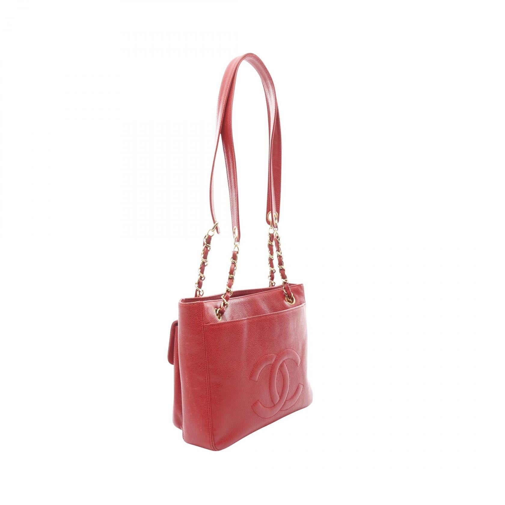 Chanel Coco Mark Calf Tote Bag