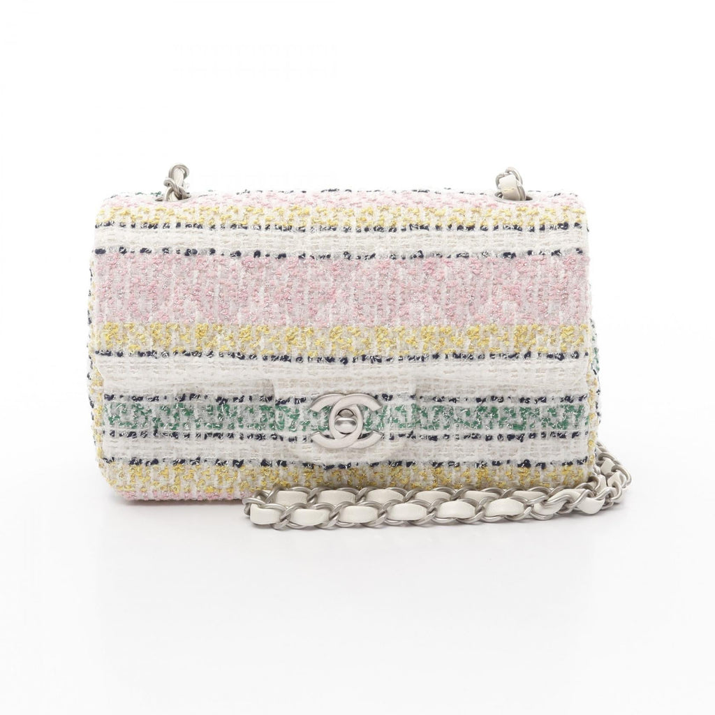 Chanel Matelassé Fabric Shoulder Bag