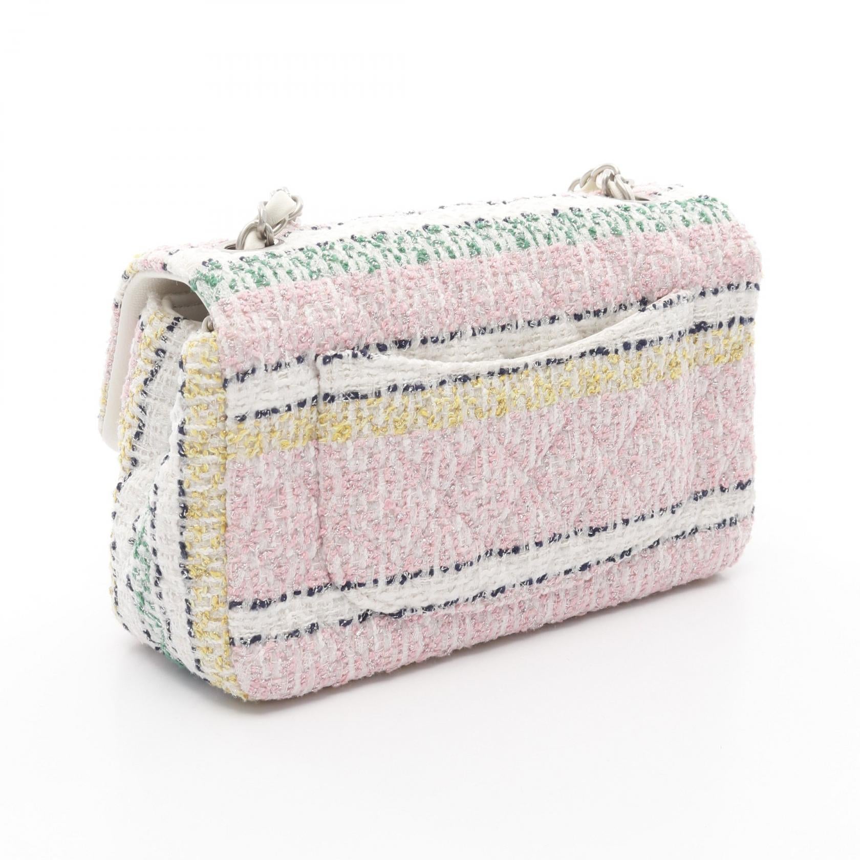 Chanel Matelassé Fabric Shoulder Bag