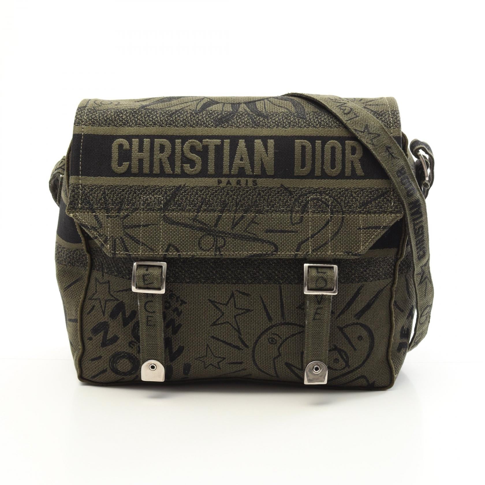 Dior Diorcamp Canvas Shoulder Bag