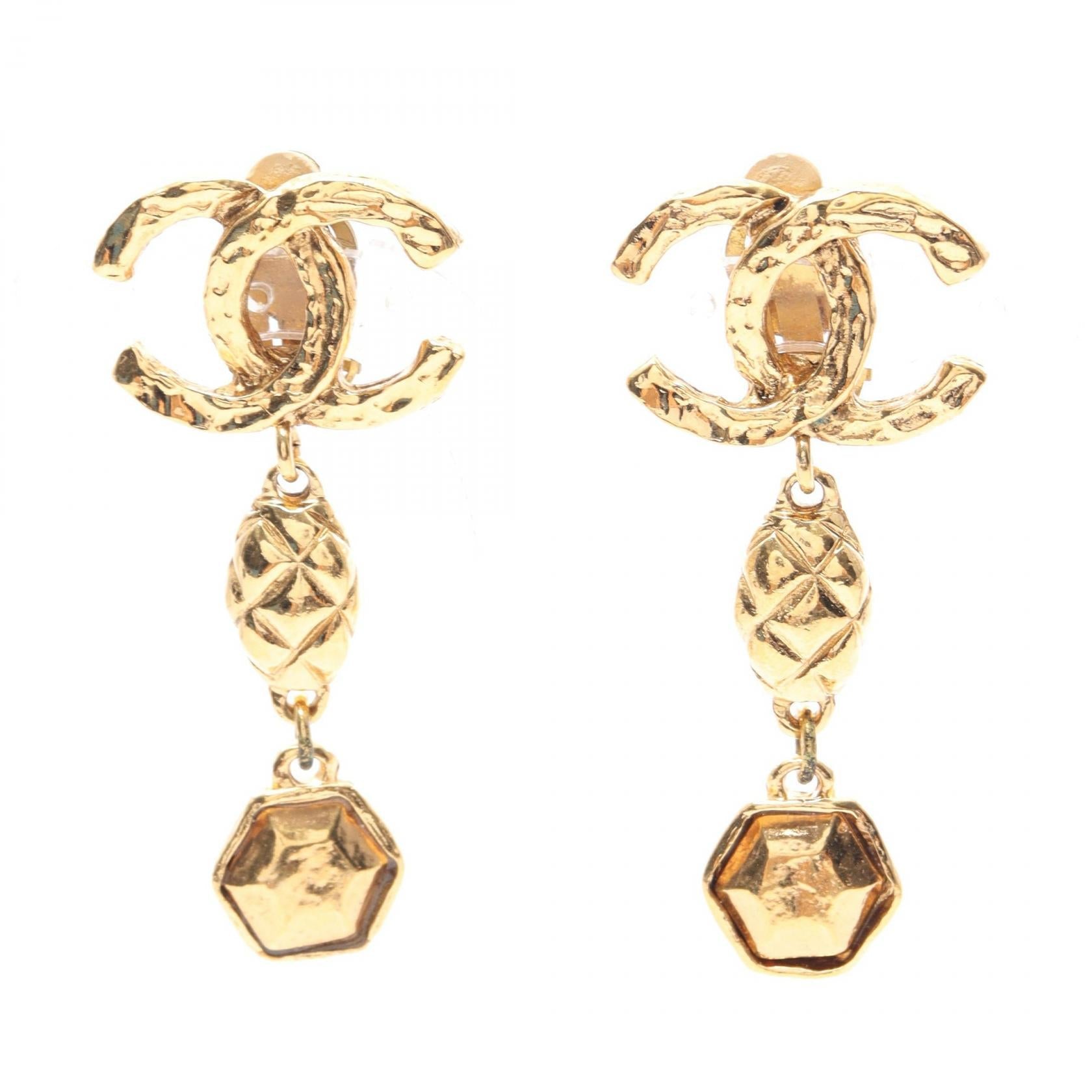 Chanel Coco Mark Earrings