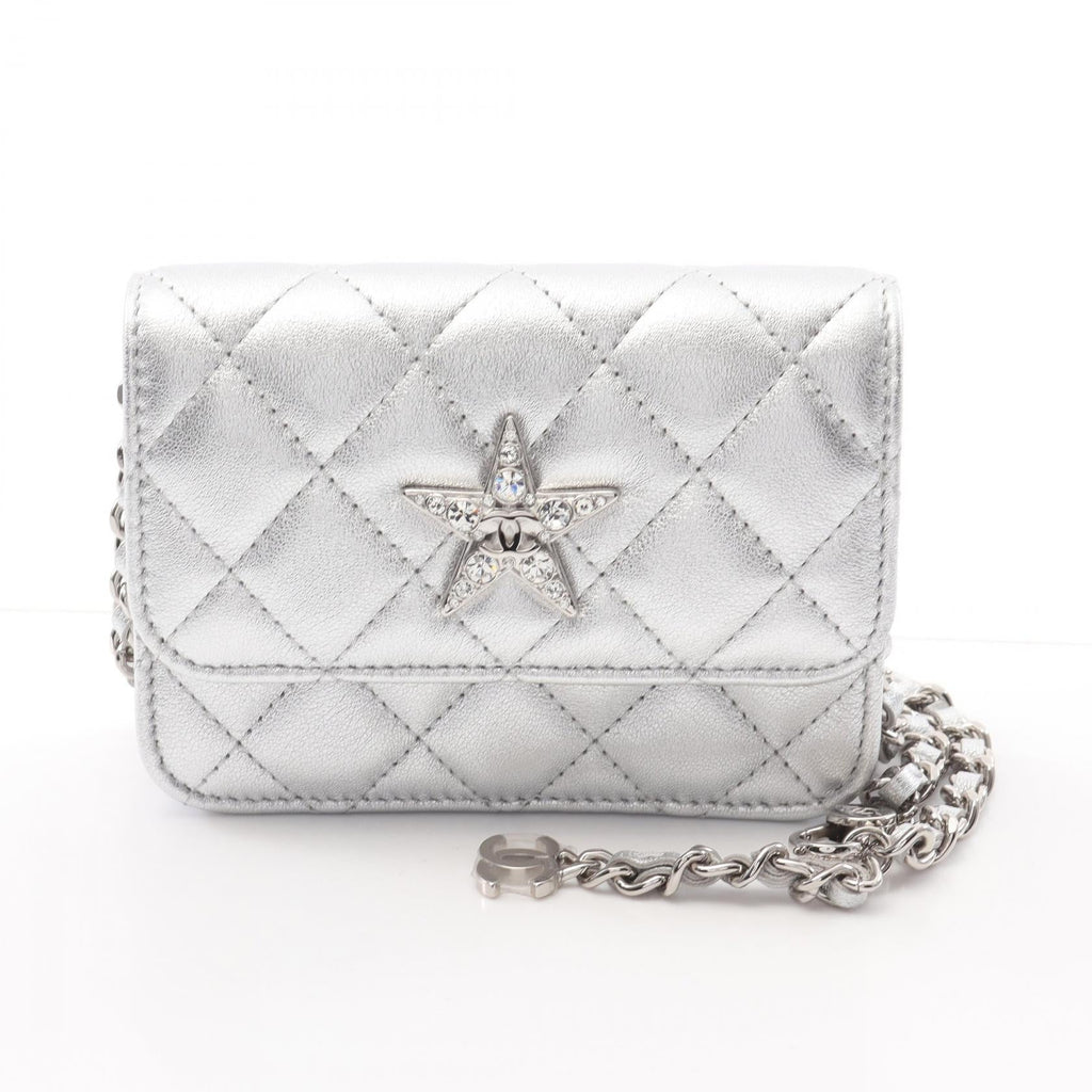 Chanel Matelassé Star Motif Lambskin Shoulder Bag