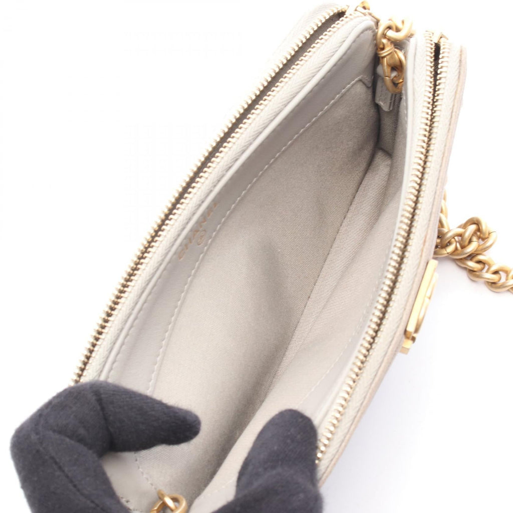 Chanel Boy Chanel Grained Calfskin Shoulder Bag