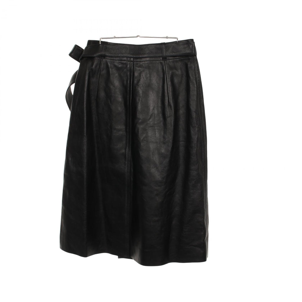Dior CD Buckle Leather Skirt