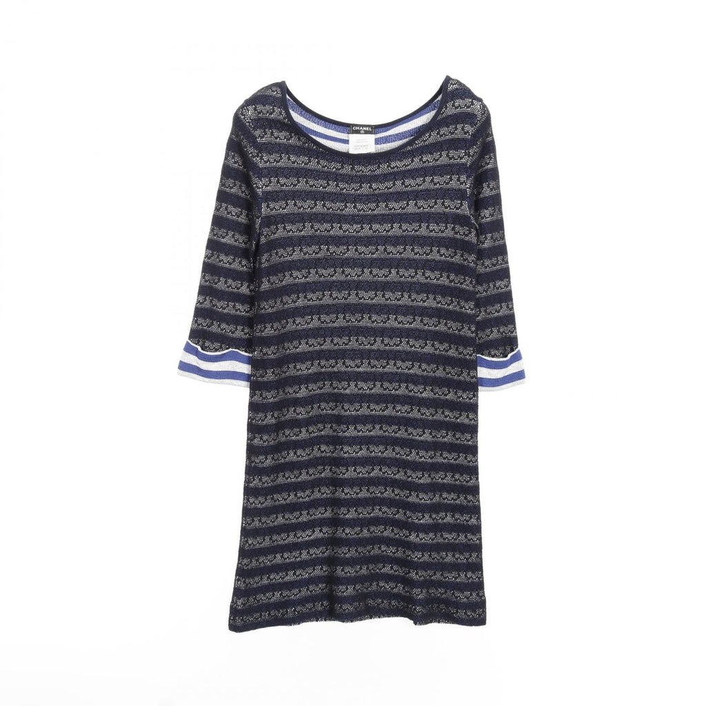 Chanel Dress Cotton Rayon Silk Dress
