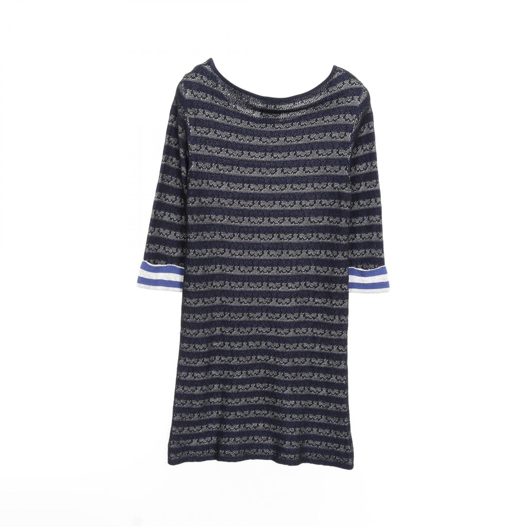 Chanel Dress Cotton Rayon Silk Dress