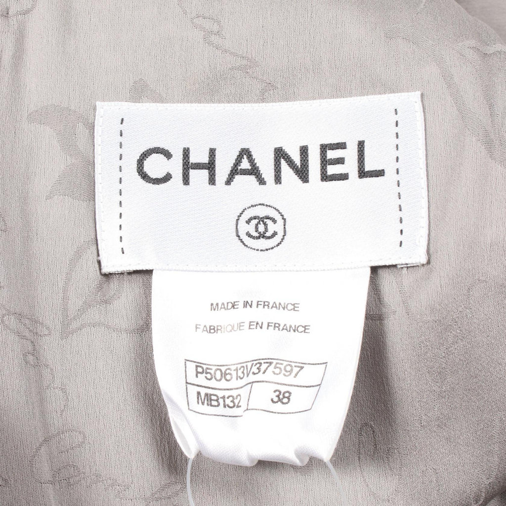 Chanel Tweed Cotton Wool Dress