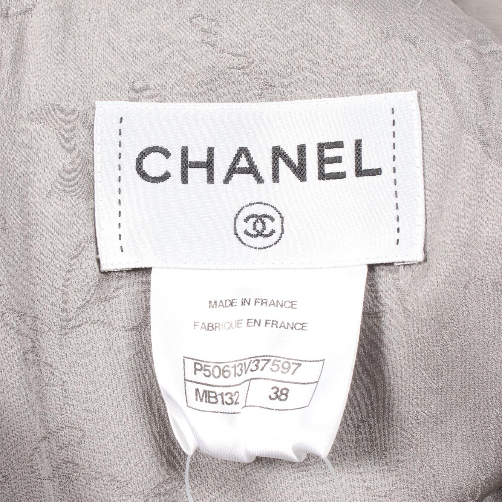 Chanel Tweed Cotton Wool Dress