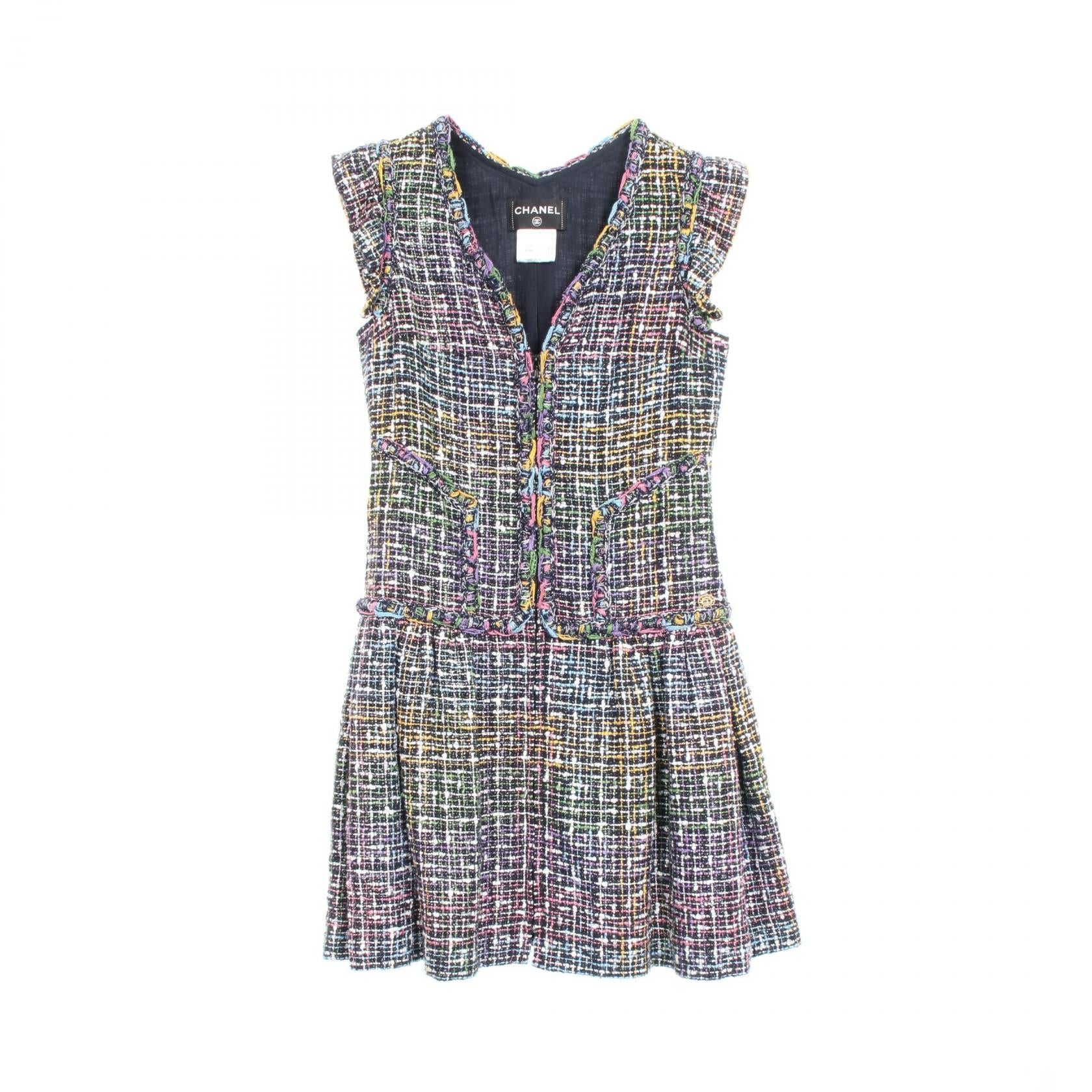 Chanel Tweed Cotton Dress