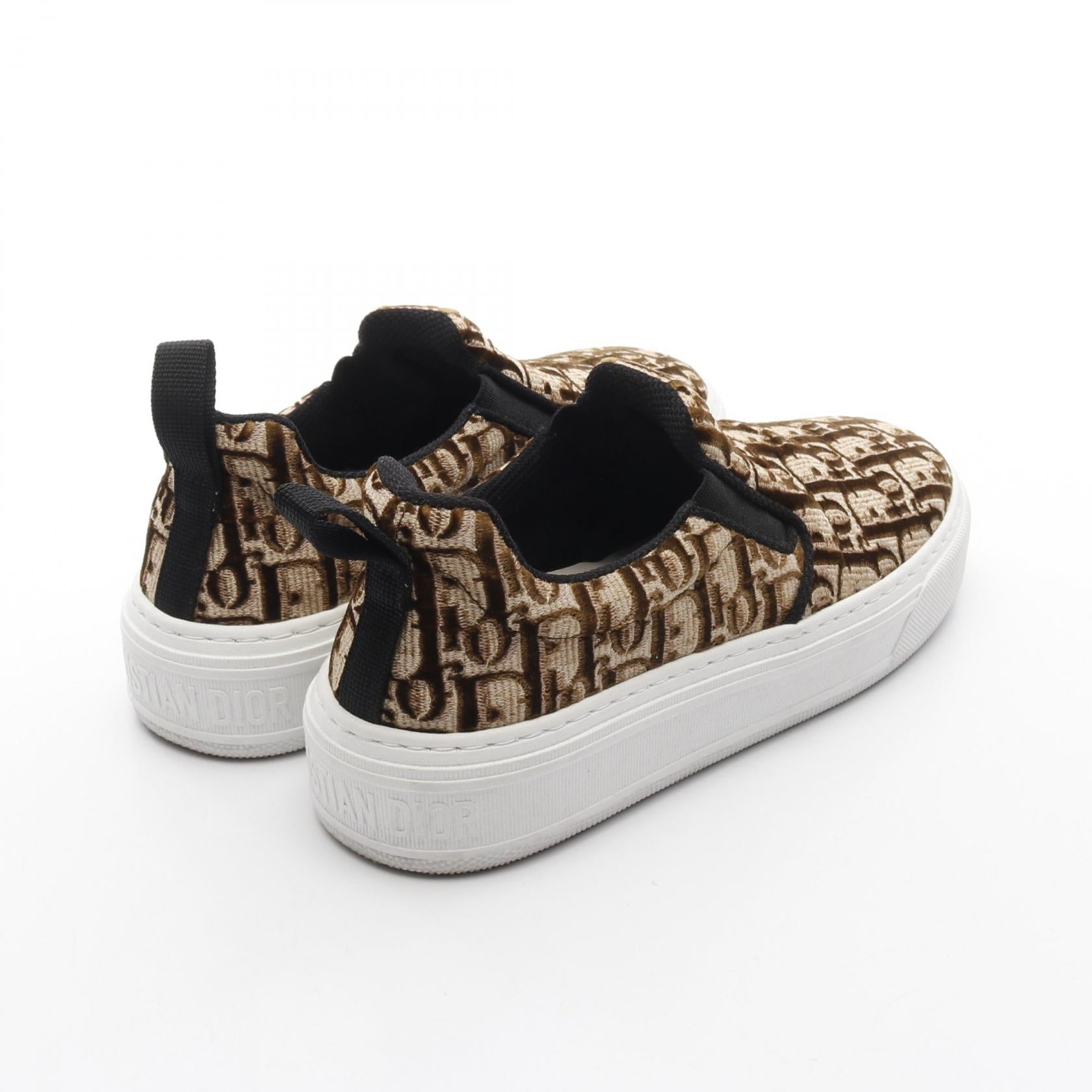 Dior DIOR SOLAR Oblique Fabric Slip-on Shoes