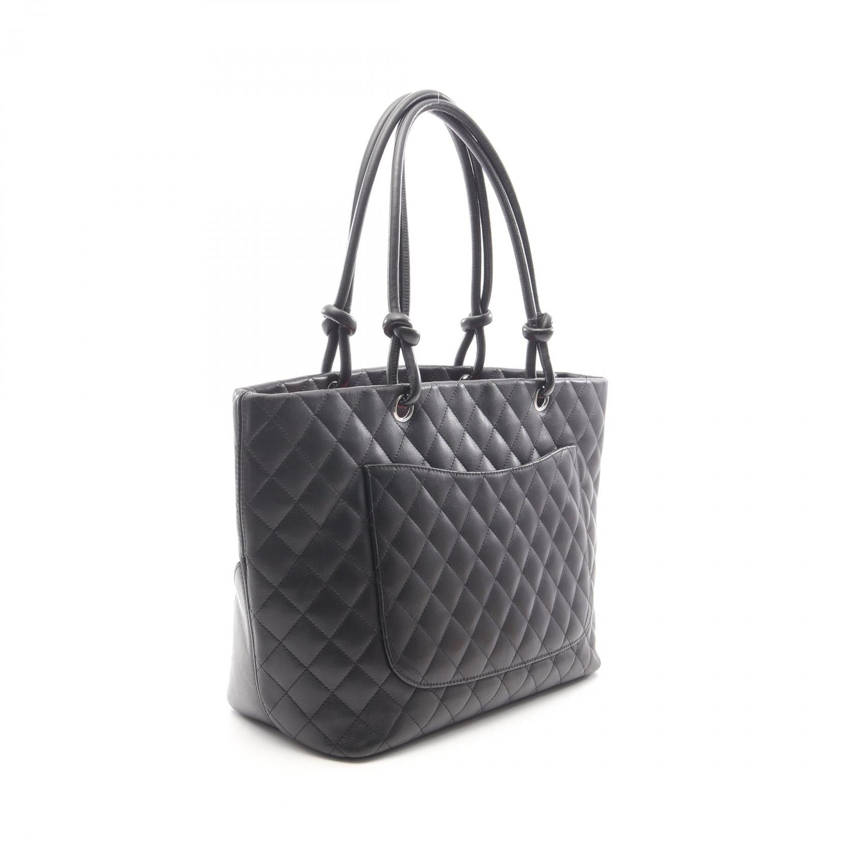Chanel Cambon Line Leather Tote Bag