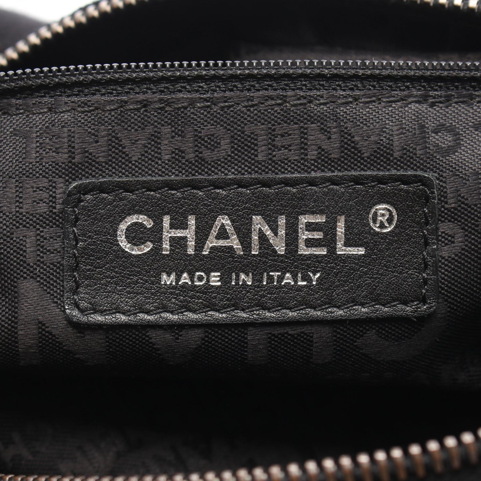 Chanel Coco Mark Fabric Handbag