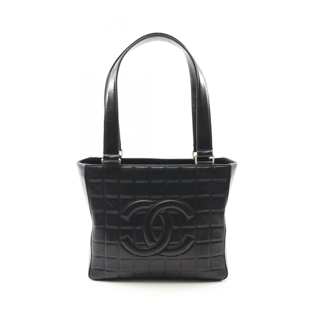Chanel Choco Bar Lambskin Tote Bag